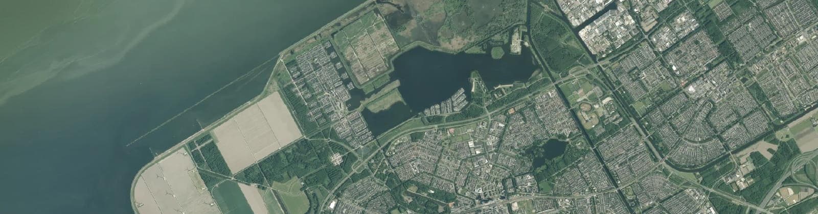 Luchtfoto van Noorderplassen