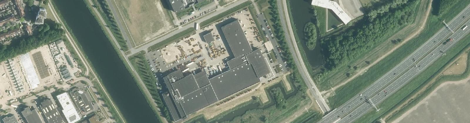 Luchtfoto van Sallandsekant