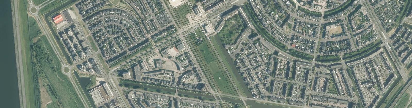 Luchtfoto van Columbuskwartier