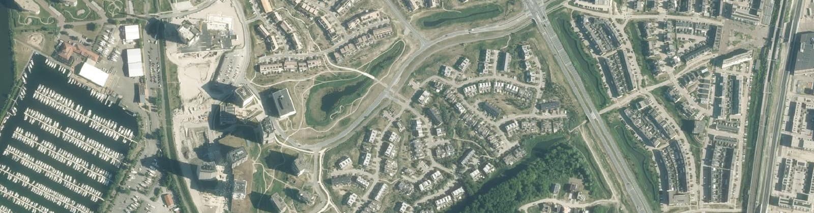 Luchtfoto van Duin