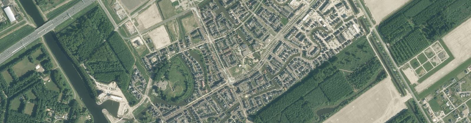 Luchtfoto van Nobelhorst