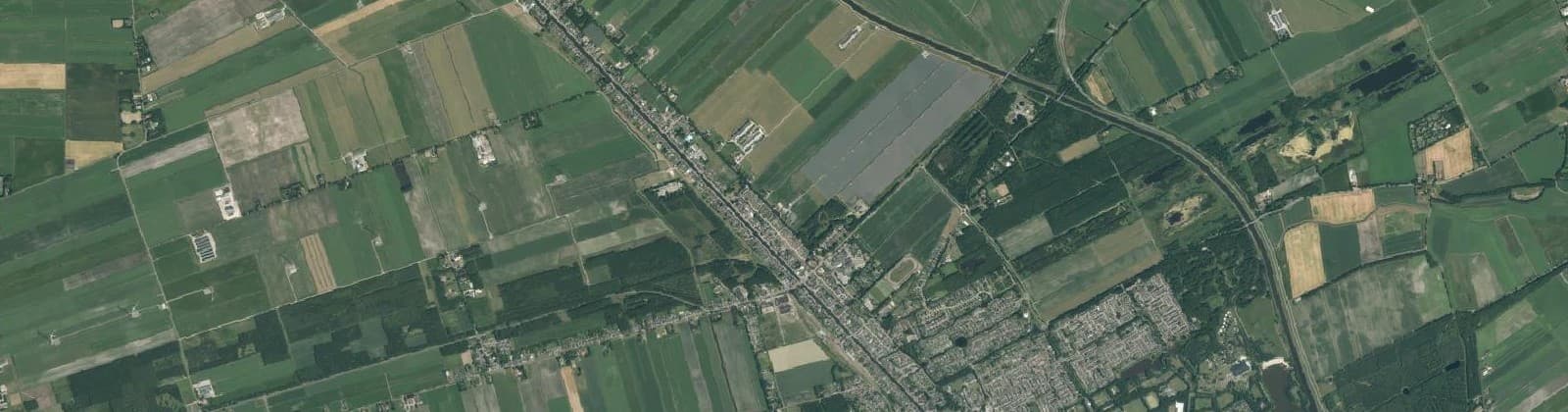 Luchtfoto van Stadskanaal