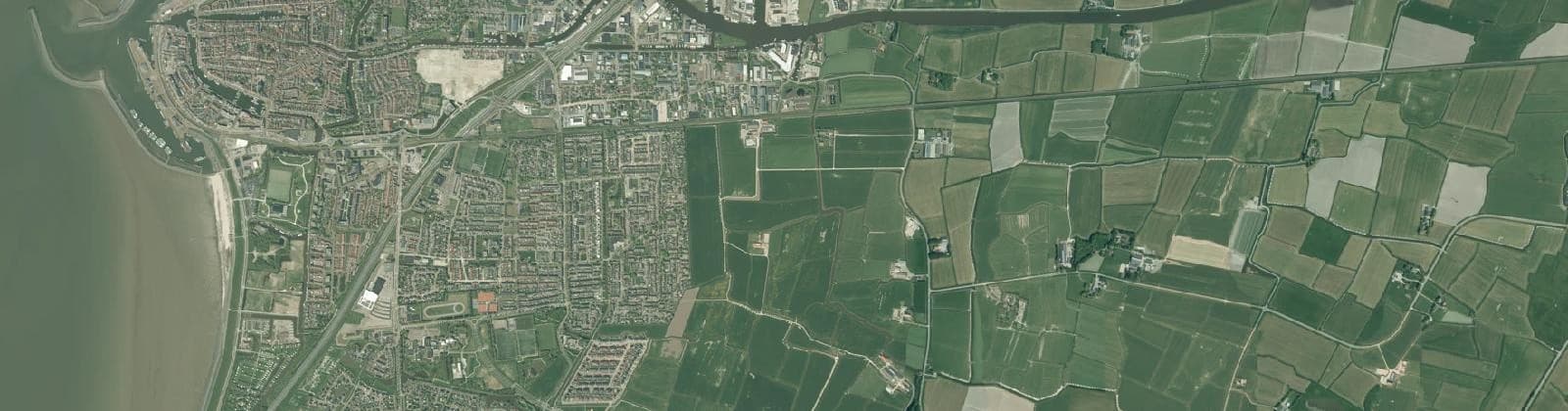 Luchtfoto van Wijk 00 Harlingen