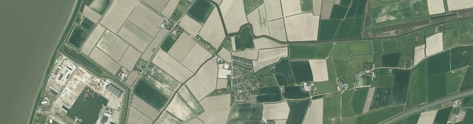 Luchtfoto van Wijk 02 Wijnaldum