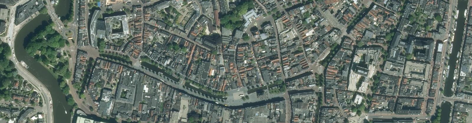 Luchtfoto van Binnenstad
