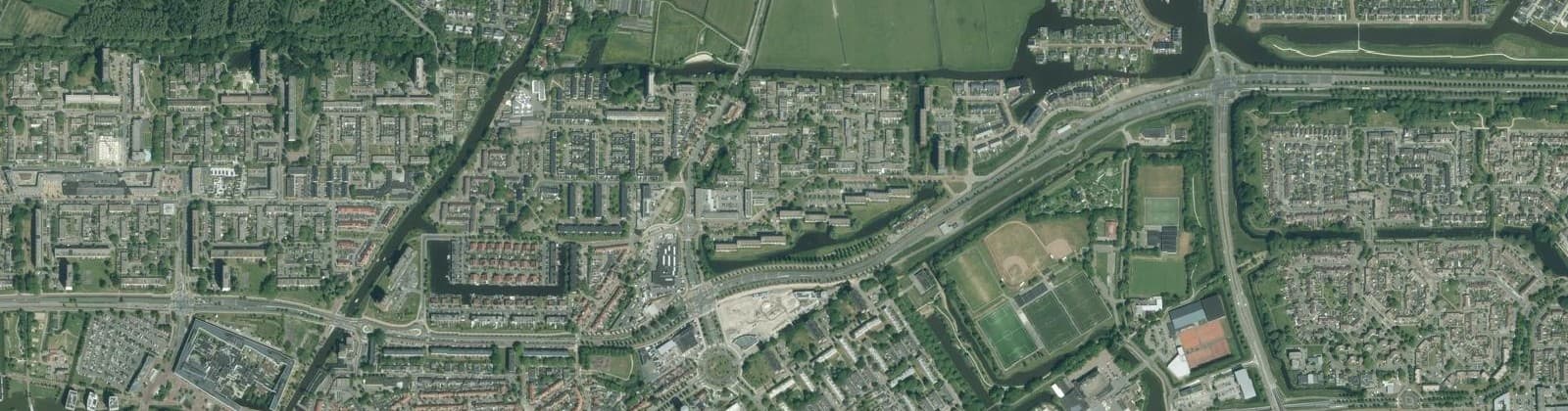 Luchtfoto van Vrijheidswijk