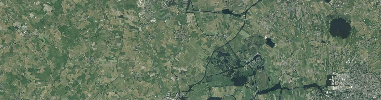Luchtfoto van Dorpen Zuid-Oost