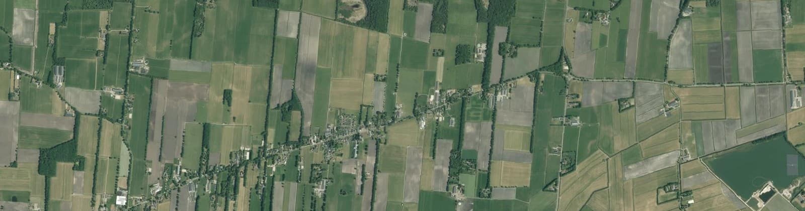 Luchtfoto van Haule