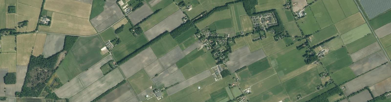 Luchtfoto van Langedijke