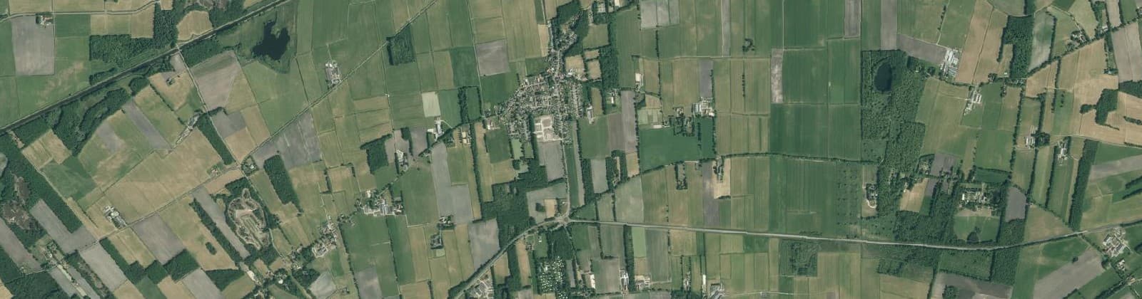 Luchtfoto van Makkinga