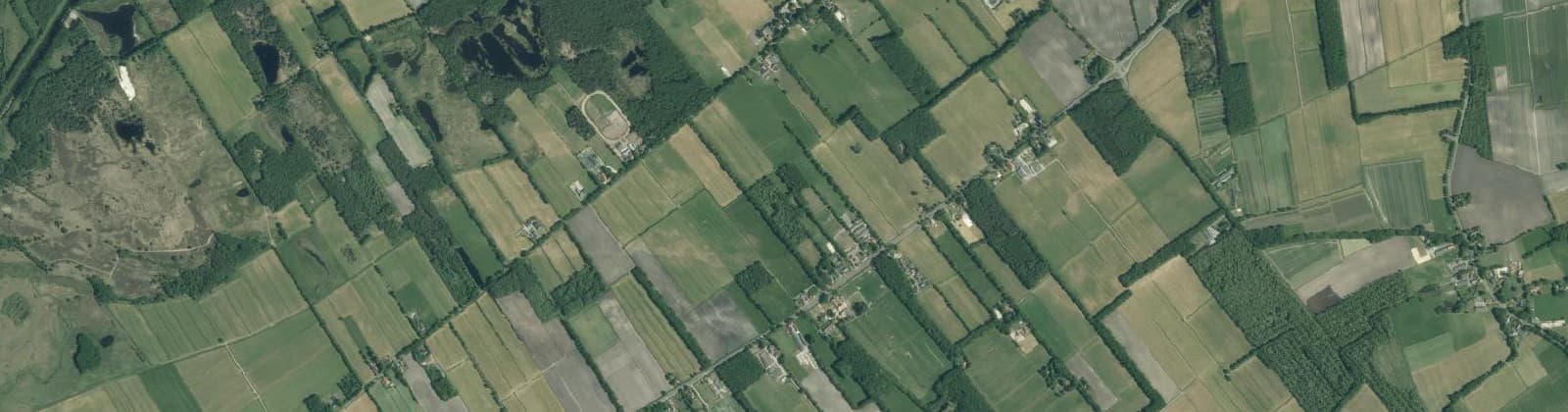 Luchtfoto van Nijeberkoop