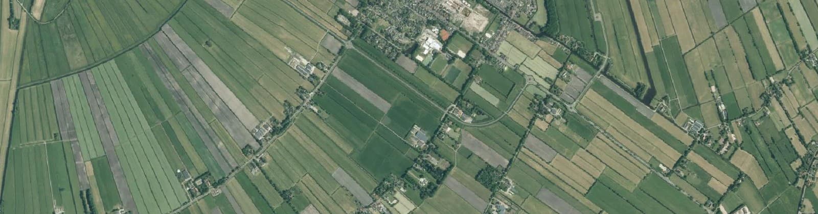 Luchtfoto van Gorredijk