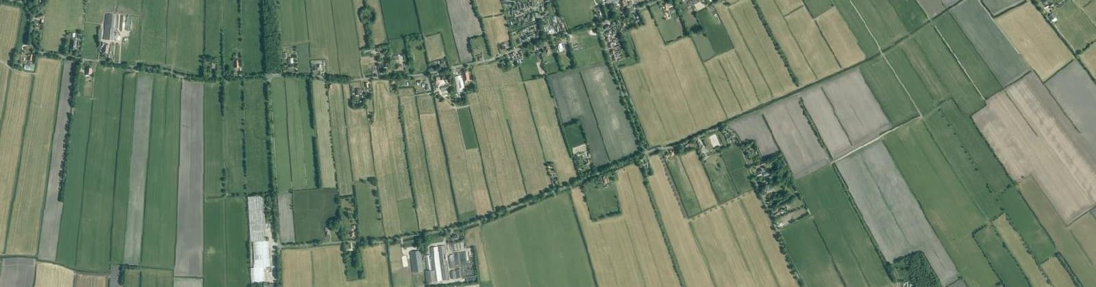 Luchtfoto van Jonkerslân