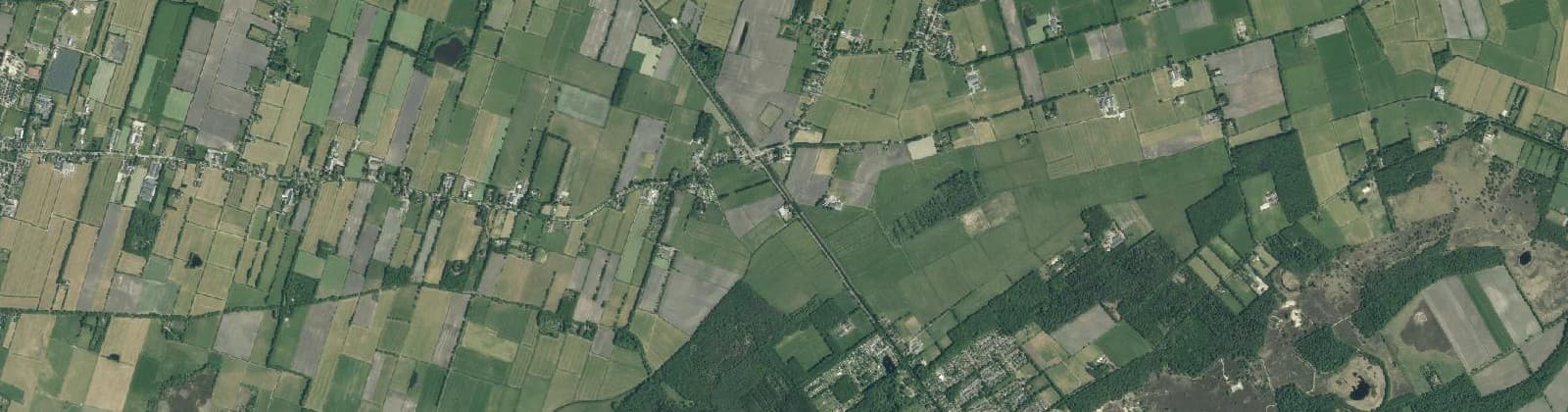 Luchtfoto van Siegerswoude