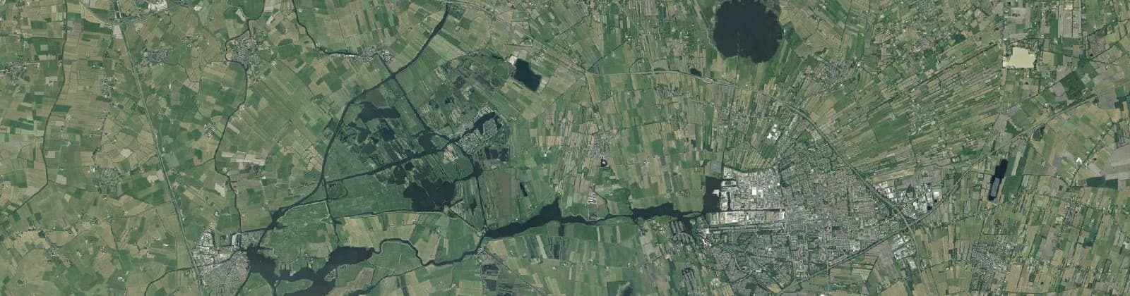 Luchtfoto van Buitengebied Noord