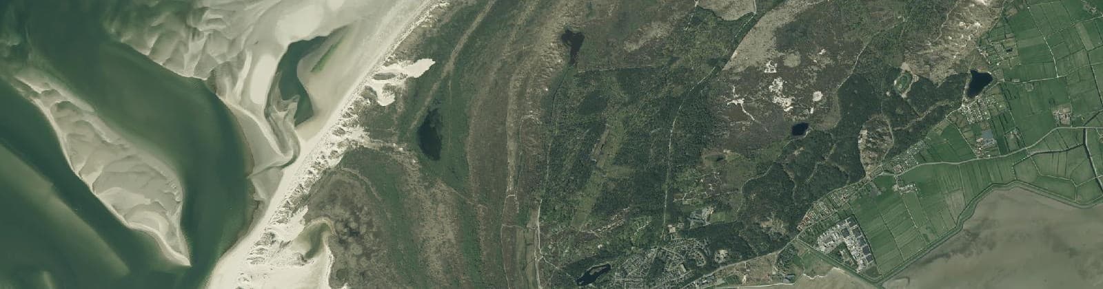 Luchtfoto van Wijk 00 West-Terschelling