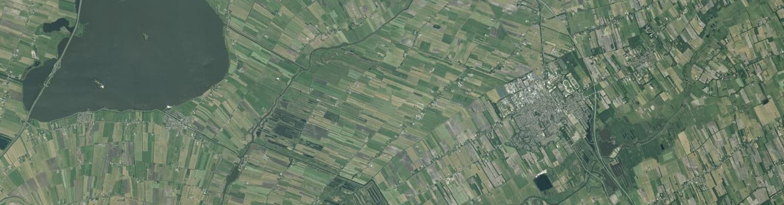 Luchtfoto van De Lamers