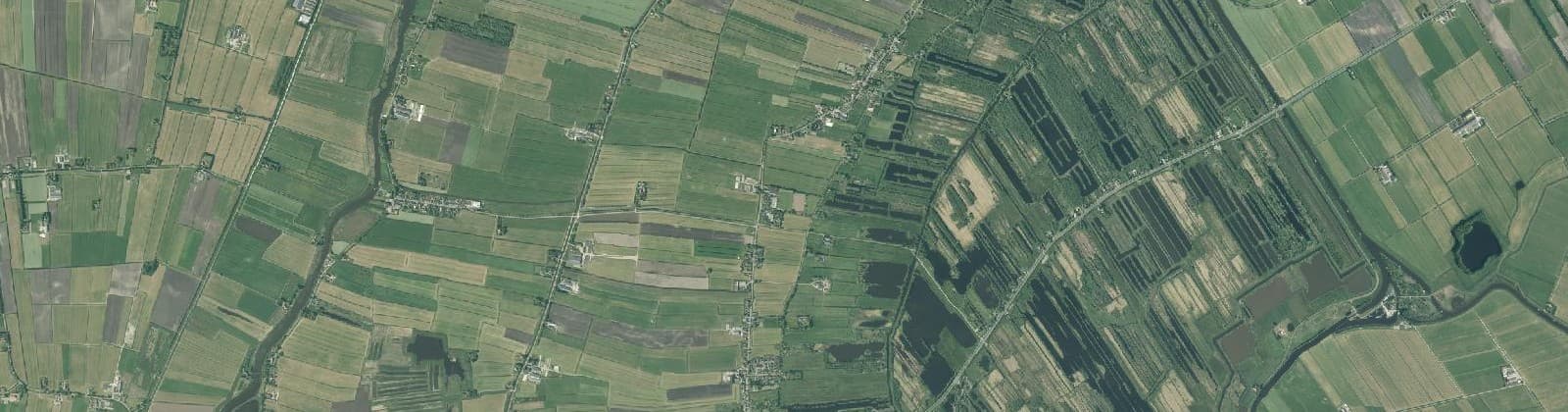 Luchtfoto van Lange-Nije-Munk