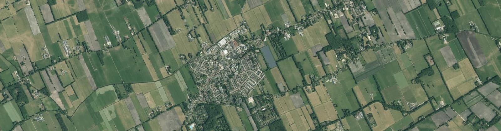 Luchtfoto van Noordwolde
