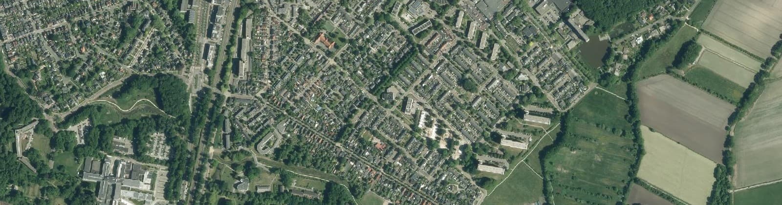 Luchtfoto van Assen-Oost