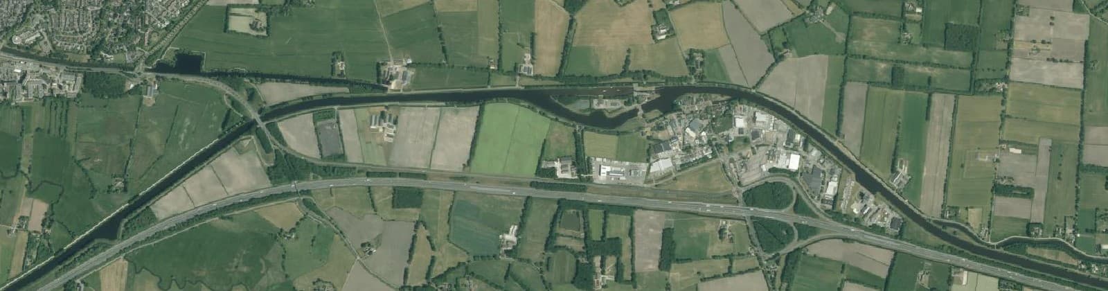 Luchtfoto van Rogat