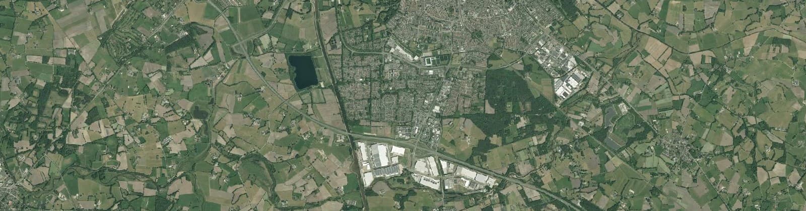 Luchtfoto van Windmolenbroek