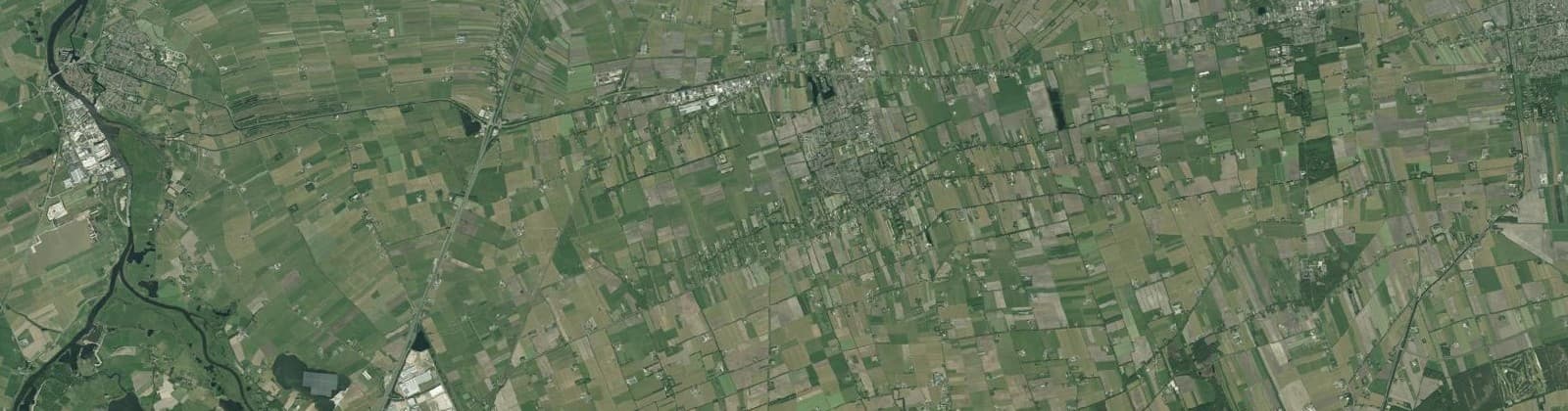 Luchtfoto van Nieuwleusen