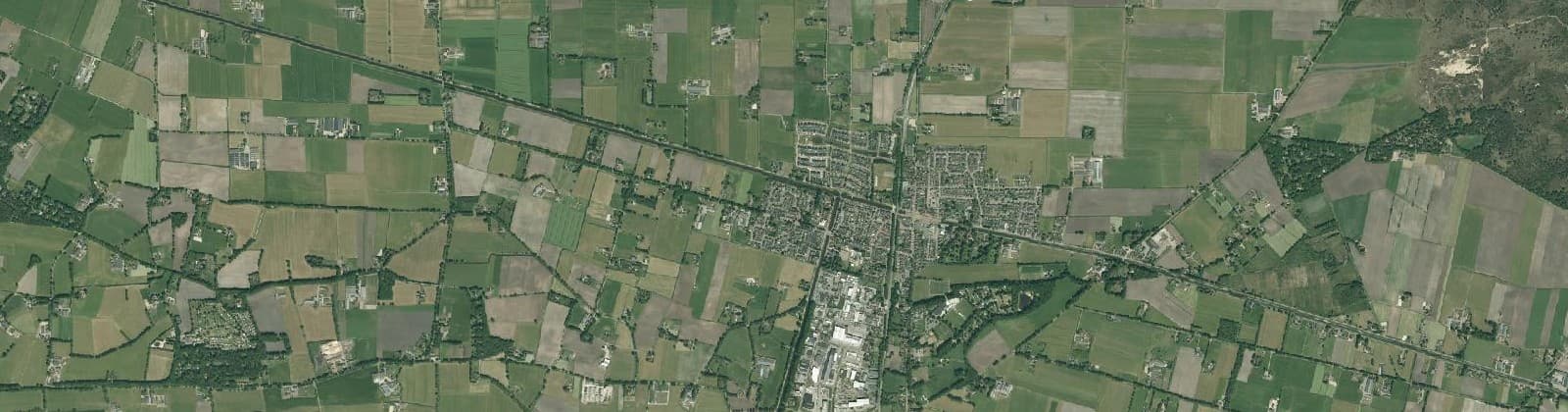 Luchtfoto van Lemelerveld