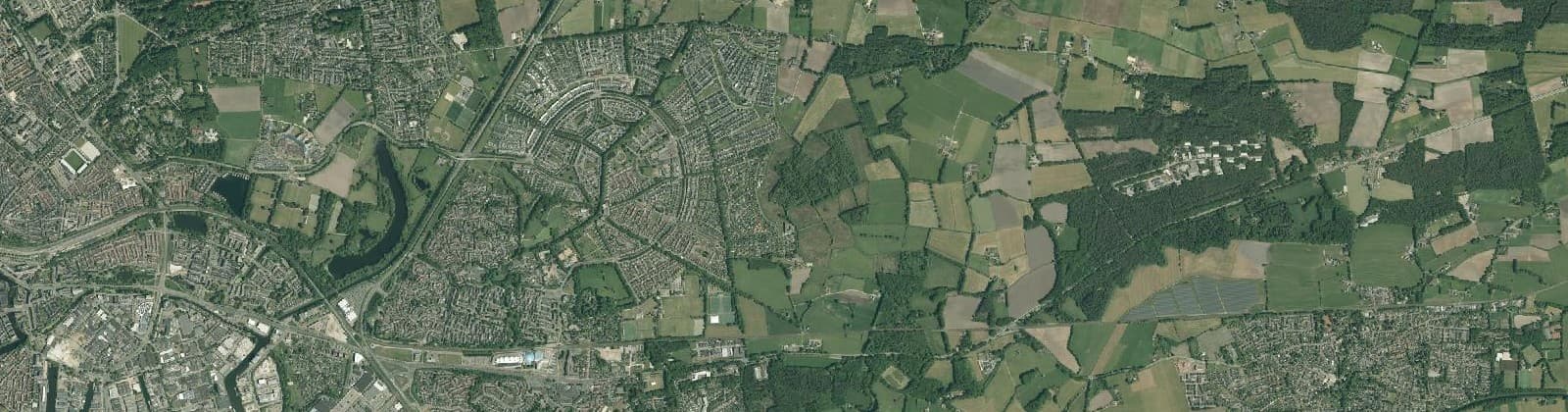 Luchtfoto van Colmschate-Vijfhoek
