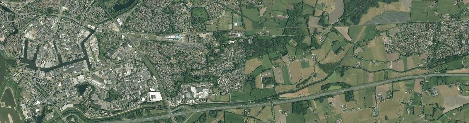 Luchtfoto van Colmschate-Zuid