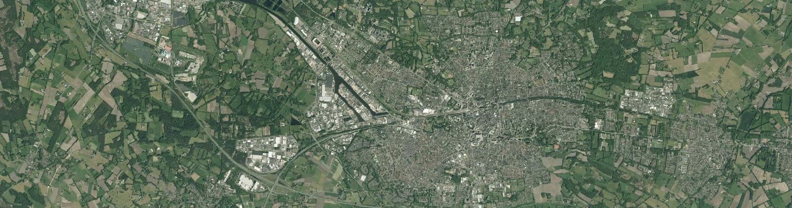 Luchtfoto van Wijk 09 Landelijk gebied en kernen
