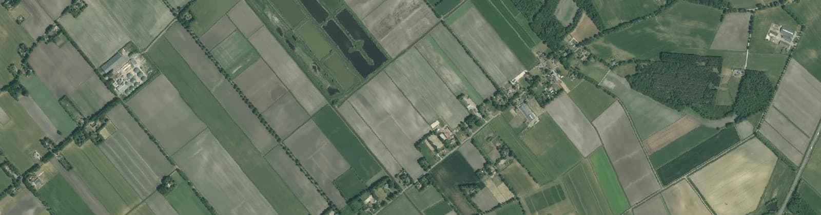 Luchtfoto van Anerveen