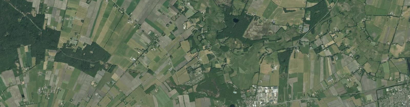 Luchtfoto van Balkbrug