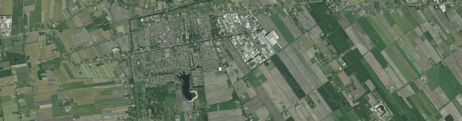 Luchtfoto van Dedemsvaart