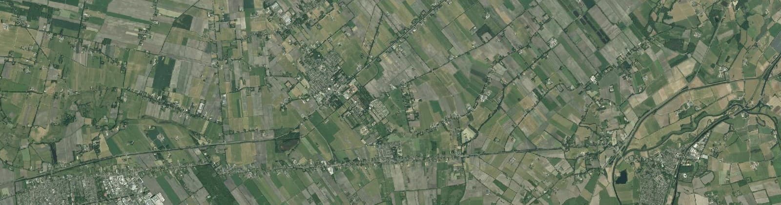 Luchtfoto van Lutten