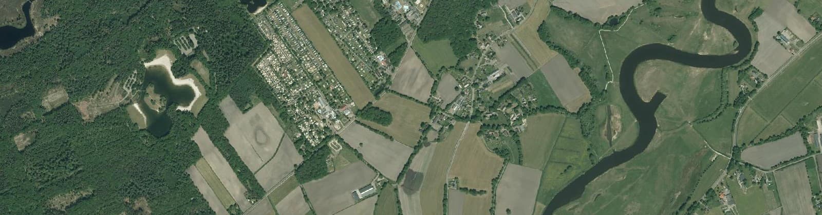 Luchtfoto van Rheeze