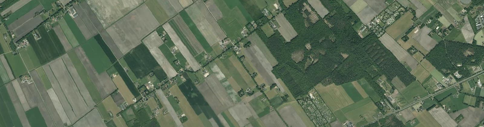 Luchtfoto van Rheezerveen