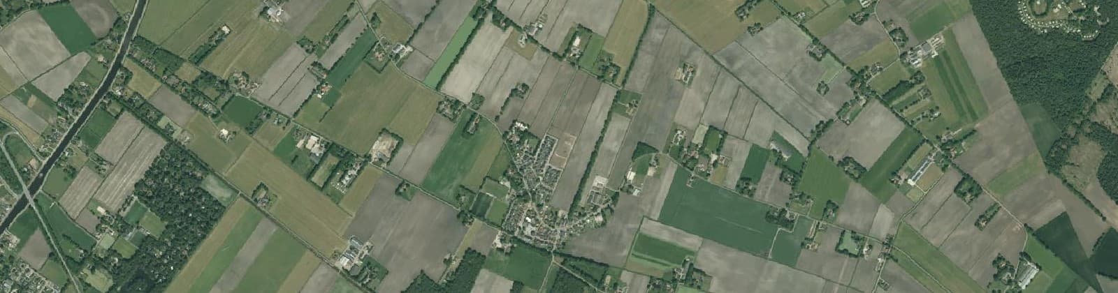 Luchtfoto van Bruchterveld