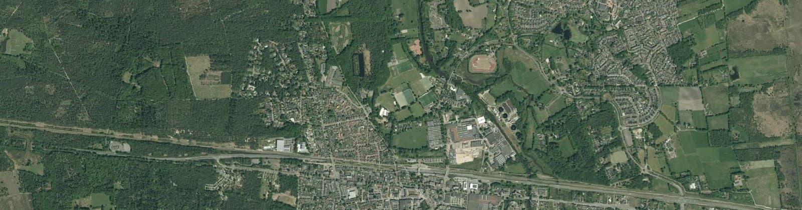Luchtfoto van Wijk 02 Nijverdal Noord