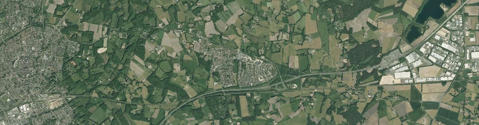 Luchtfoto van Wijk 03 De Lutte