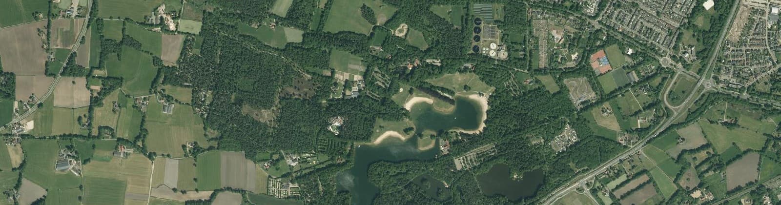 Luchtfoto van Wijk 10 Het Hulsbeek