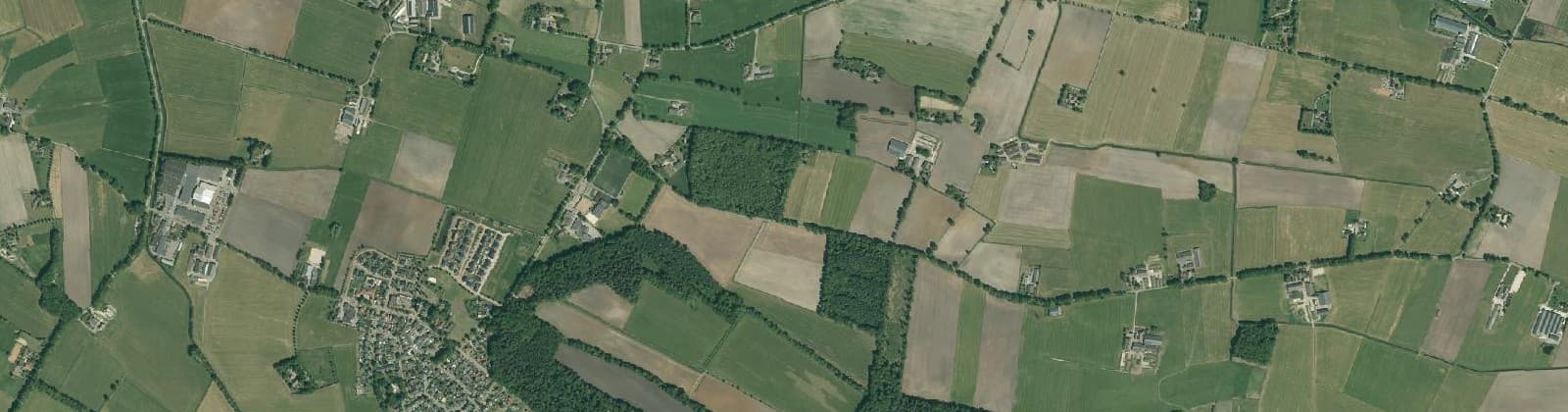 Luchtfoto van Broekland