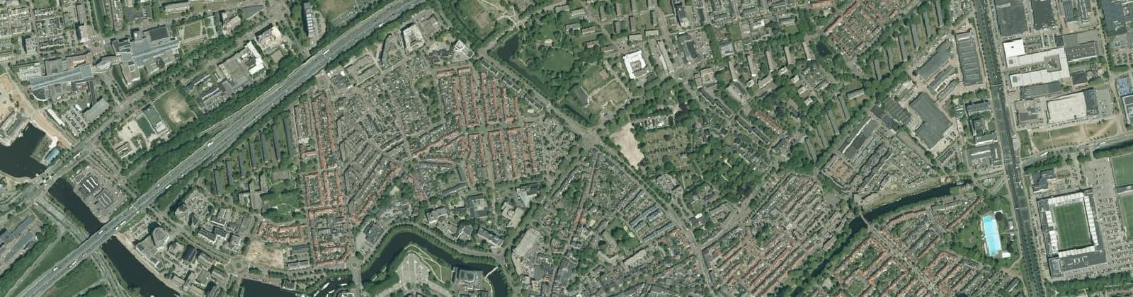 Luchtfoto van Wijk 11 Diezerpoort