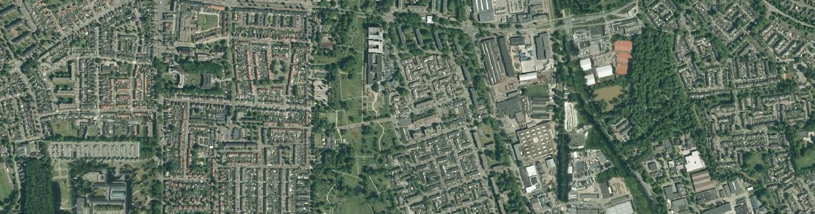Luchtfoto van Zuid