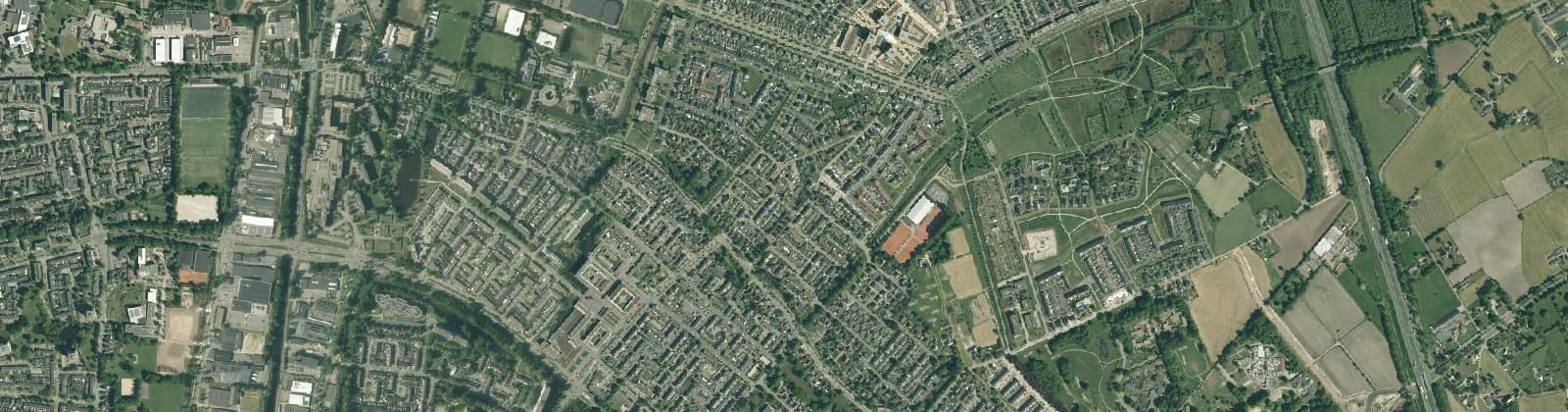 Luchtfoto van Noordoost
