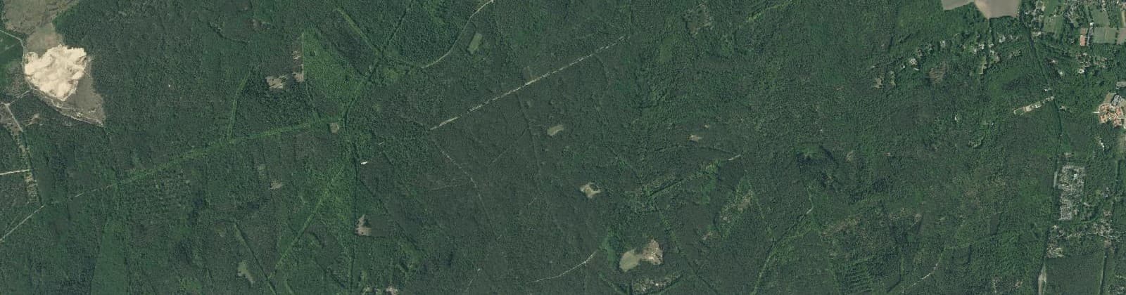 Luchtfoto van Hoenderloo en omgeving