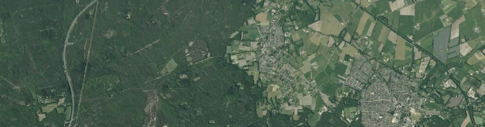 Luchtfoto van Loenen en omgeving