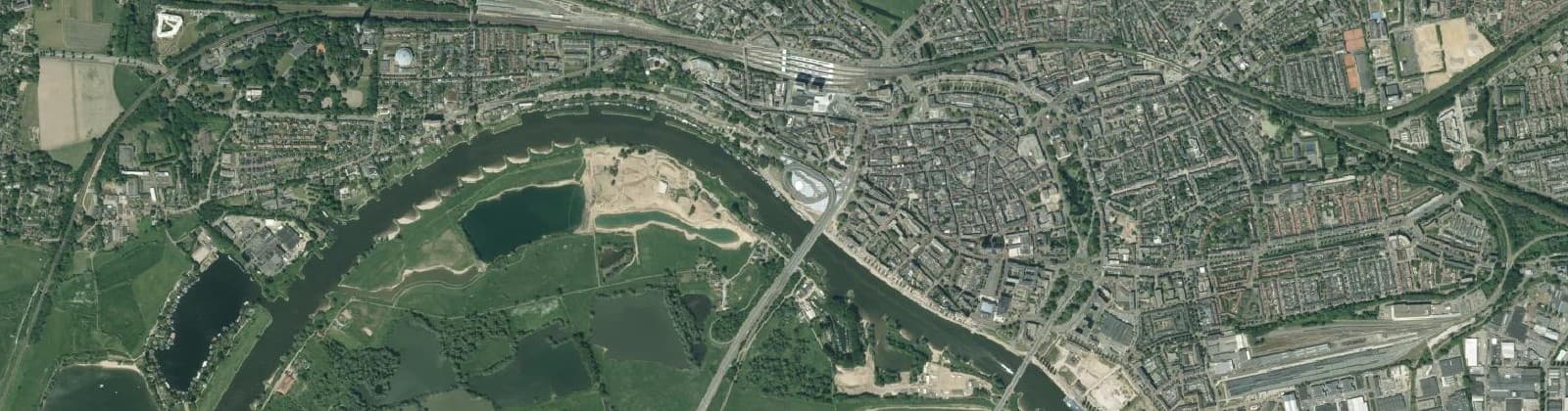 Luchtfoto van Centrum