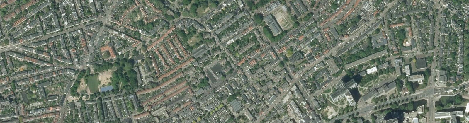 Luchtfoto van Klarendal