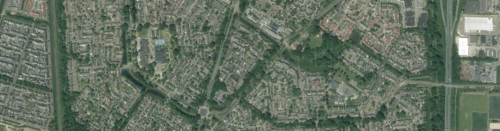 Luchtfoto van De Laar